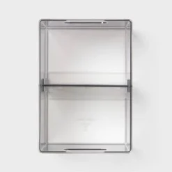 All Purpose Clear Storage Bin With Adjustable Divider Small - Brightroom™ -Brightroom GUEST 0cdf1d09 ac70 4b23 9ad9 0fca365a35e3