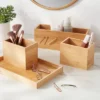11.25" X 7" X 4.5" Modular Bamboo Vanity Organizer With Magnetic Strip - Brightroom™ -Brightroom GUEST 136aefd1 aba6 431a bd81 a5c436c078df