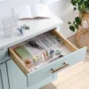 25pc Drawer Flatware Organizer - Brightroom™: Clear In-Drawer Storage, PETG Material, Contemporary Style, Hand Wash -Brightroom GUEST 163d4168 ec1b 46e8 8135 da73b5e25c8a