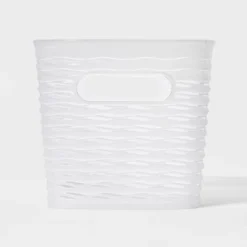 Wave Narrow Medium Storage Bin - Brightroom™ -Brightroom GUEST 16f5fef2 8d35 4b6f 83ab 8d5588d28539