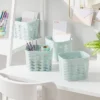4pk Wave Mini Decorative Basket Mint Green - Brightroom™ -Brightroom GUEST 1b9d274b 685c 4451 b183 f340f022d92a