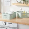 2pk Wave Medium Decorative Basket Mint Green - Brightroom™ -Brightroom GUEST 1e02c469 2aee 415b 84ba a61e7683efce