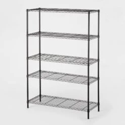5 Tier Wide Wire Shelving - Brightroom™ -Brightroom GUEST 21d3addb 9b67 45e8 98b9 a6831702664f