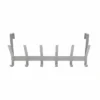 Heavy Duty Over The Door 6 Hooks Rail Matte Gray - Brightroom™ -Brightroom GUEST 2d794289 d87a 4949 a637 ed5eb247aa00
