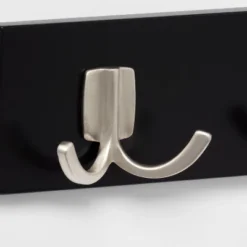 Modern Octopus 5 Rail Nickel Hooks Black - Brightroom™ -Brightroom GUEST 3ac774e2 749d 459f b021 982cb4508f9d