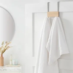 Small Over The Door Hook With Wood 2 Hooks - Brightroom™