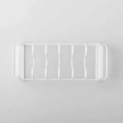 Wire Storage Lid Organizer White - Brightroom™: Kitchen Cabinet Organizer, Iron Pot & Pan Rack, 13.5" Depth -Brightroom GUEST 42021137 e592 4d6c b28d 69111830c25d