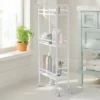 3 Shelf Narrow Metal Storage Cart White - Brightroom™ -Brightroom GUEST 4bcbb819 d913 445a 9c8b 18b936fad271