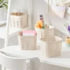 4pk Wave Mini Decorative Basket Cream - Brightroom™ -Brightroom GUEST 54d8c7ea 5d36 405f 8b2e 8ee4a0341375