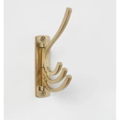 Modern Octopus Multi Swivel Hook Gold - Brightroom™: Swinging Wall Towel Hook, Gold Plated, Cast Aluminum, 15lb Capacity -Brightroom GUEST 58312733 1ccc 44d3 a55c 24b1db148c2c
