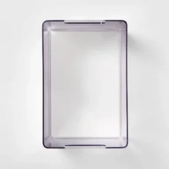 Bathroom Organizer Bin With Handles Clear - Brightroom™ -Brightroom GUEST 5b95686d 4570 4f79 9235 0e1824909eca
