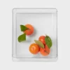 Medium Wide Fridge And Pantry Organizer Bin - Brightroom™: Clear Refrigerator Storage, Hand Wash, Freezer-Safe