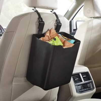 Trash Bin Medium - Brightroom™: Black Utility Storage Bin, 50% Recycled Plastic, 338.94 Volume, Hand Wash, 12" Height 3 Trash Bin Medium - Brightroom™: Black Utility Storage Bin, 50% Recycled Plastic, 338.94 Volume, Hand Wash, 12" Height