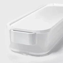 Click In Place Slim Lid For Plastic Storage Bins For Home And Office Organization White - Brightroom™ 12 Click In Place Slim Lid For Plastic Storage Bins For Home And Office Organization White - Brightroom™ -Brightroom GUEST 89178710 2df6 4e2f b5cc c0d990711162