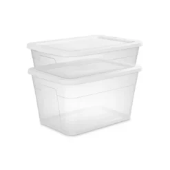 28qt Clear Under Bed Storage Box White - Brightroom™ -Brightroom GUEST 8a528b8a 6d09 4efe 8297 917a6128e835