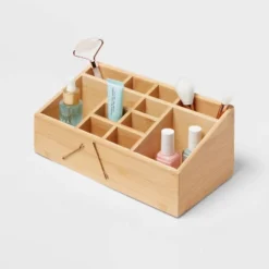 10" X 5" X 4" 12 Compartment Bamboo Countertop Organizer - Brightroom™ 7 10" X 5" X 4" 12 Compartment Bamboo Countertop Organizer - Brightroom™ -Brightroom GUEST 8c744fa1 c40c 4a18 88b5 85111e9829ce