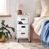 3 Drawer Narrow Cart On Wheels - Brightroom™