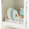 Wire Storage Lid Organizer White - Brightroom™: Kitchen Cabinet Organizer, Iron Pot & Pan Rack, 13.5" Depth -Brightroom GUEST 9bd6369e 85ce 4a03 a7ef 47ad735e21a1