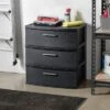 3 Drawer Wide Tower - Black - Brightroom™ -Brightroom GUEST 9d3641ac c2bb 41d8 bda9 b6bdcf0945db