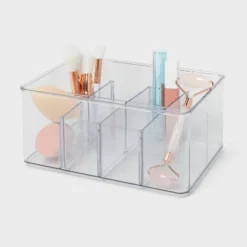 9"x6"x4" Bin Organizer Clear - Brightroom™ -Brightroom GUEST aa7e2258 2ad6 45be 85ff 150c47e82e07