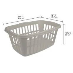 1.5bu Laundry Basket Gray - Brightroom™ -Brightroom GUEST afa83693 4501 4327 a630 415b49f85445
