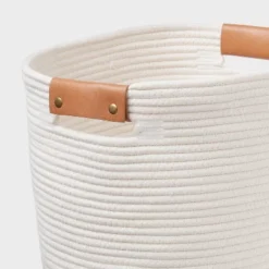 Coiled Rope Laundry Hamper - Brightroom™ -Brightroom GUEST b963e10b 80ef 49e1 9edf a14a6600f46b
