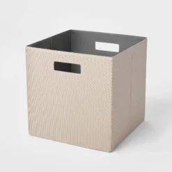 13" X 13" Fabric Bin - Brightroom™ -Brightroom GUEST bd39441c fe3f 4f84 bbce 3d47dbe7b93a