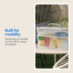 6pc Click In Place Slim Toolbox Kit Plastic Storage Home And Office Organization - Brightroom™​ -Brightroom GUEST bf8f826a 7d36 4f15 b7db 34932e54fab9