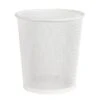 Mesh Waste Basket White - Brightroom™: Steel Indoor Trash Can, Nonslip Base, Fingerprint-Resistant, 3 Gallon Capacity -Brightroom GUEST c71ebaa4 6152 4993 9819 5afb6da5454b