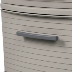 4 Drawer Weave Tower Dark Gray - Brightroom™: Plastic Storage Organizer, Portable Utility Drawers, Universal Storage -Brightroom GUEST d0dacd46 7784 4a63 aded bb6428f8c9aa