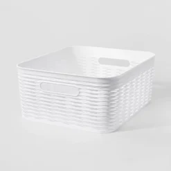 Wave Medium Storage Bin - Brightroom™ -Brightroom GUEST d76f2f88 c748 4777 a4bb 8bf835b8eac5