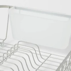 Large Steel Dish Drainer Brushed Nickel - Brightroom™: Freestanding Dish Drying Rack With Utensil Holder 6 Large Steel Dish Drainer Brushed Nickel - Brightroom™: Freestanding Dish Drying Rack With Utensil Holder -Brightroom GUEST dbd79a21 a0df 440c ba3a c13717c6ebb9