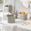 4pk Wave Decorative Basket Mini Gray - Brightroom™ -Brightroom GUEST e861a5ca 967f 484e 9615 07766b212447