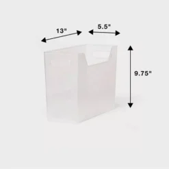 Medium Multipurpose Storage Bin Clear - Brightroom™ -Brightroom GUEST e8813010 7aaa 4dec a2e4 ab84fa82c174