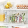 Medium Narrow Fridge And Pantry Organizer Bin - Brightroom™: Clear Kitchen Storage, Freezer-Safe, 14.5"x5.5" -Brightroom GUEST f734030b e8dc 4648 b44b 28f1eea8c731